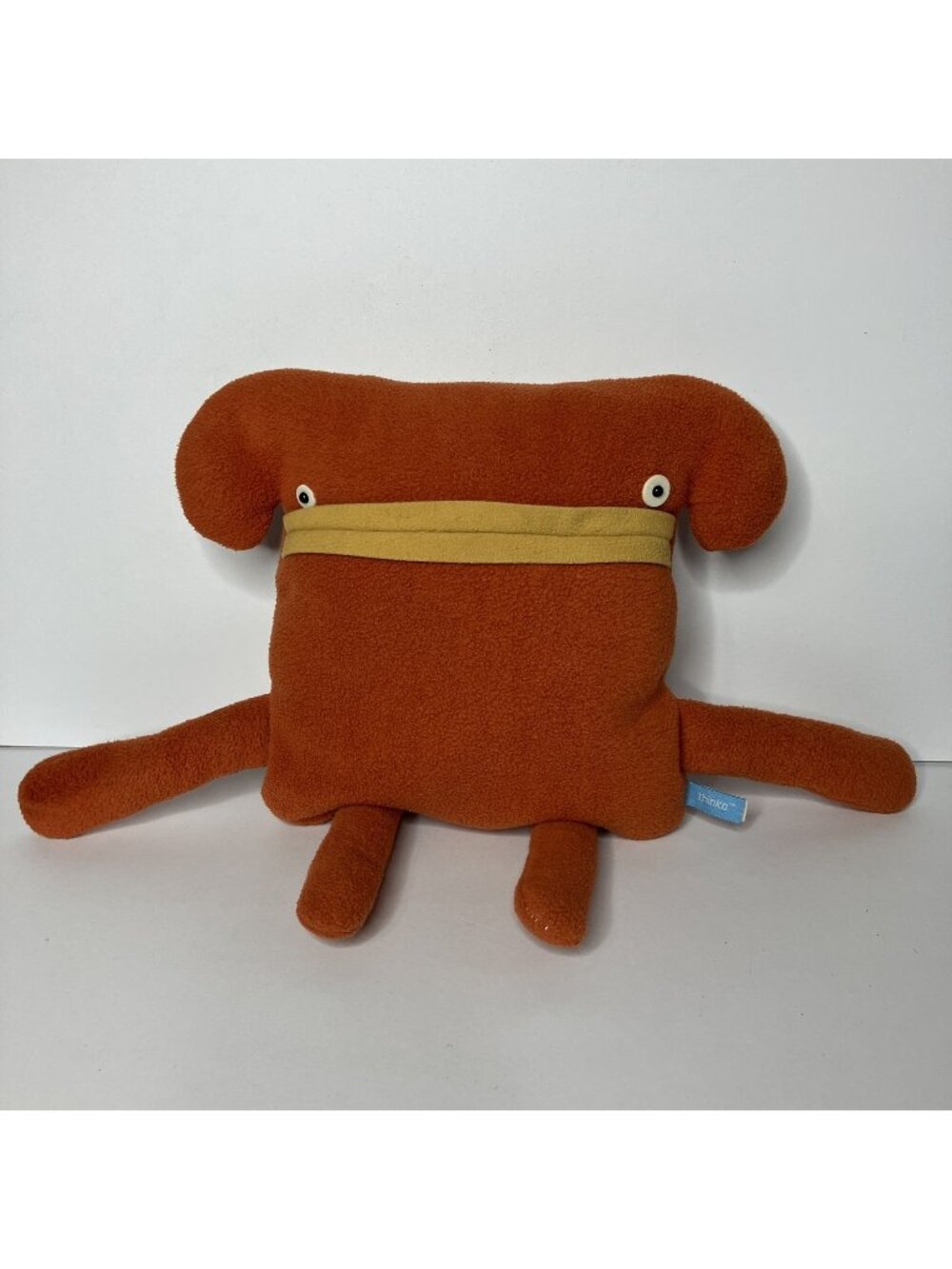 Dreamlets Thinko Orange Monster Plush Stuffed Animal Toy Unique